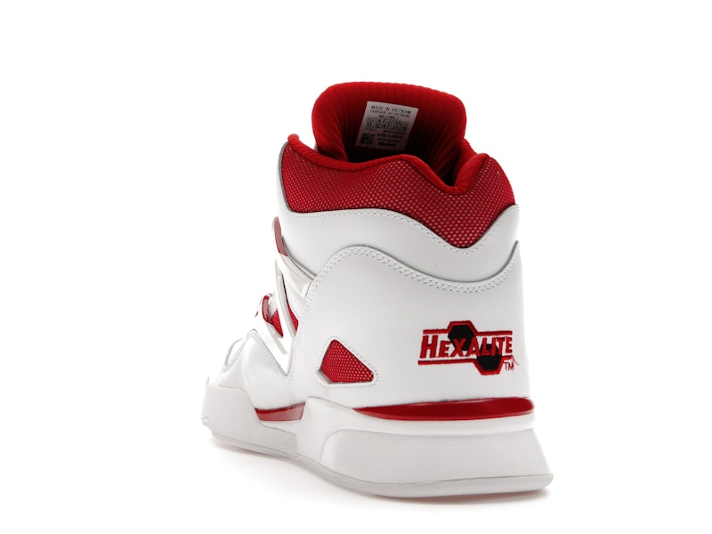 Reebok Pump Omni Zone II White Vector Red
