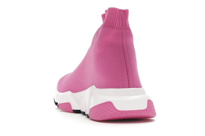 Balenciaga Speed Trainers Mid Pink White (Women's)