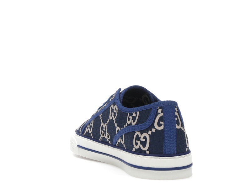 Gucci Tennis 1977 Low GG Monogram Blue