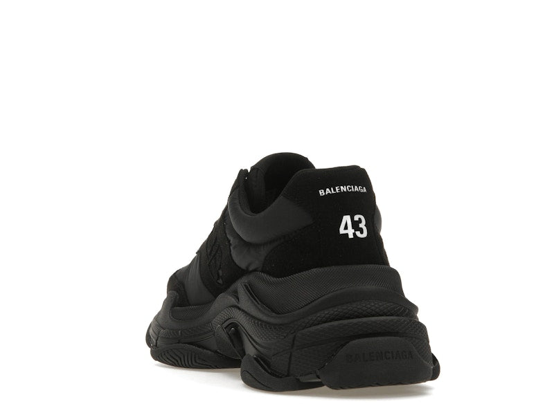 Balenciaga Triple S Nylon Black
