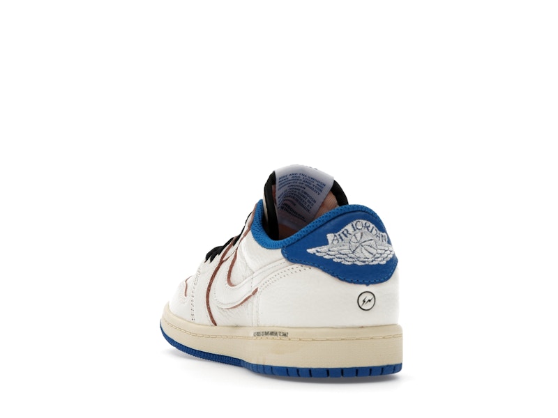 Jordan 1 Retro Low OG SP Fragment x Travis Scott Sail Military Blue (PS)