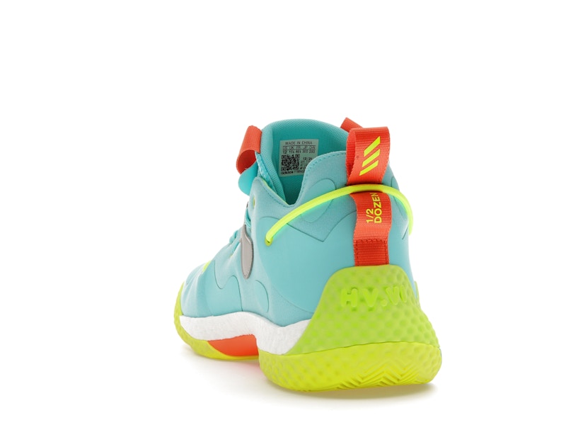 adidas Harden Vol. 6 Pulse Aqua Solar Yellow