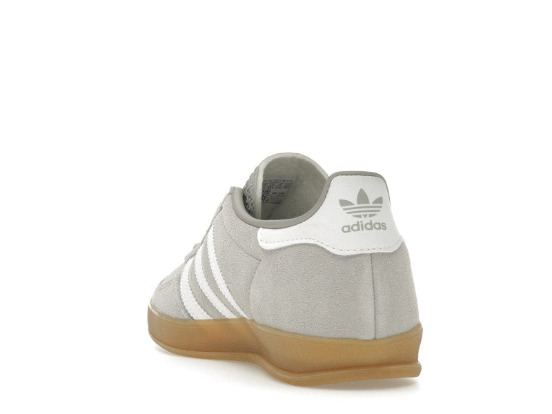adidas Gazelle Indoor Grey Cloud White Gold Metallic