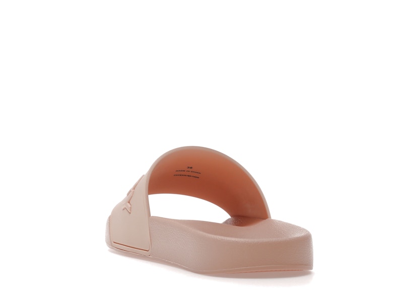 Burberry Embossed Logo Slides Peach Pink (Women's)