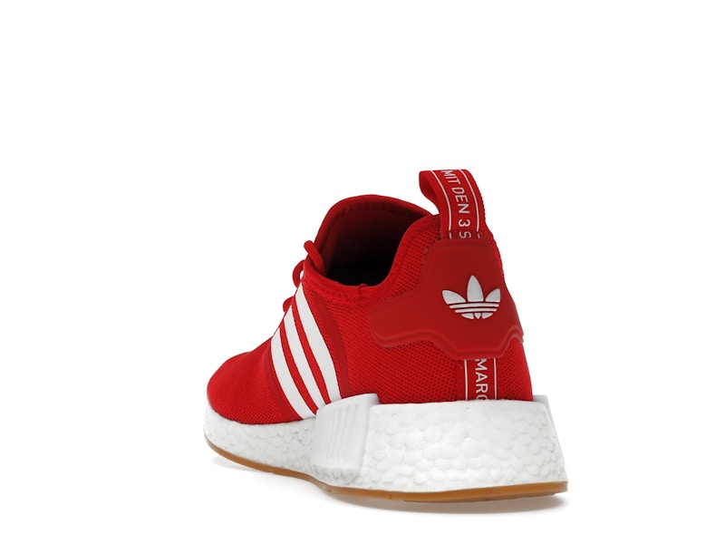 adidas NMD R1 Vivid Red White Gum
