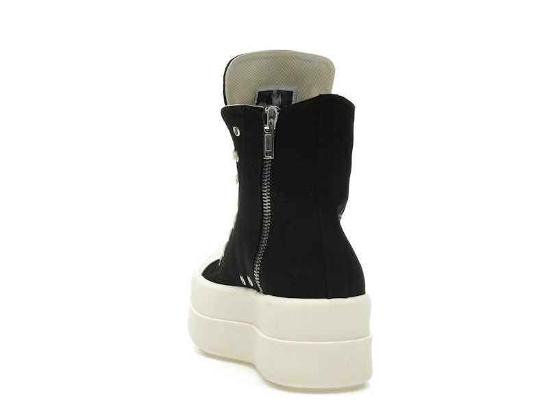 Rick Owens Hollywood DRKSHDW Double Bumper High Black Pearl Milk (Women's)
