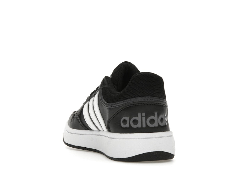 adidas Hoops 3.0 Low Black White Stripes