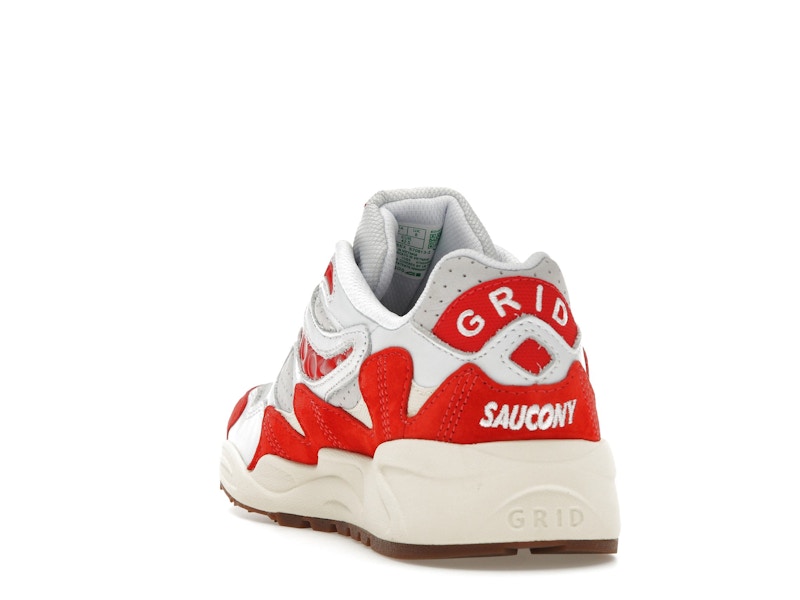 Saucony Grid Shadow 2 Ivy Prep White Red