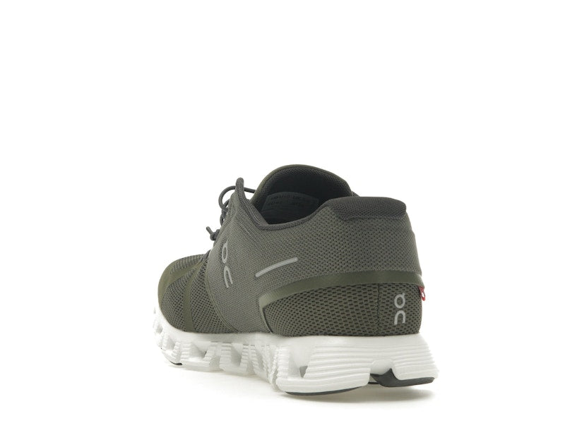 On Running Cloud 5 Olive Green White