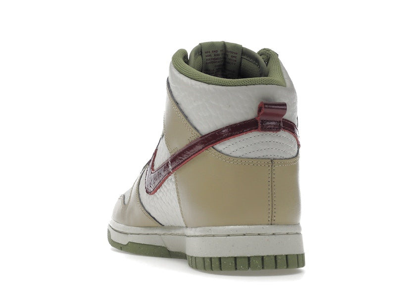 Nike Dunk High Tumbled Tan White Brown (Women's)