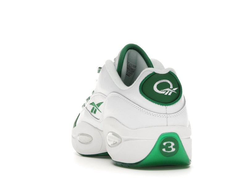 Reebok Question Low Green Toe