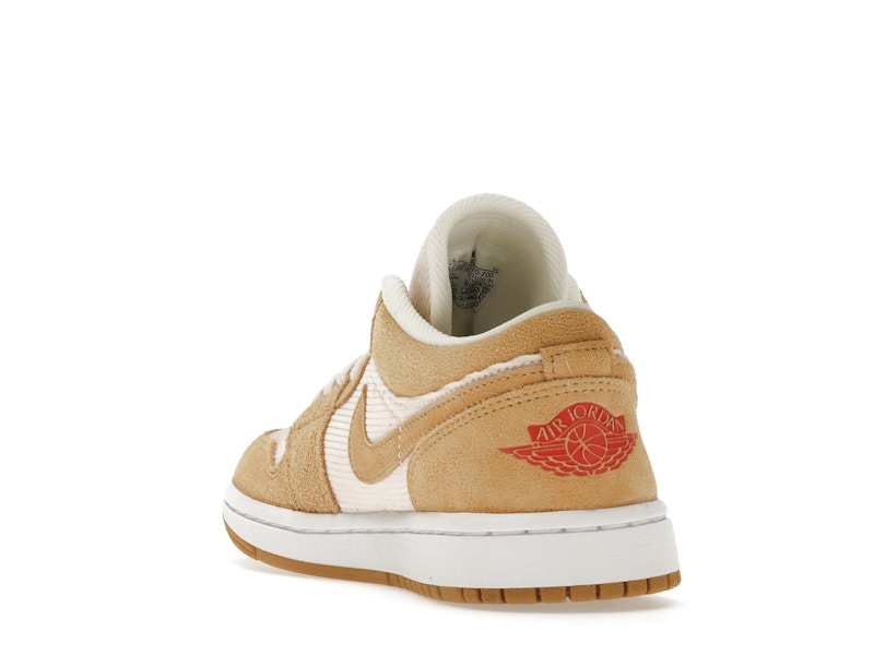 Jordan 1 Low SE Twine Orange Quartz Corduroy (Women's)