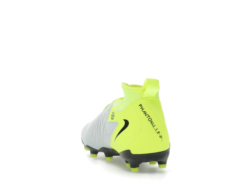 Nike Jr. Phantom Luna 2 Academy MG Metallic Silver Volt Black (GS)