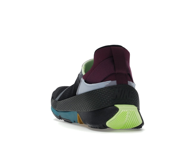 Nike Go FlyEase Black Lime Glow