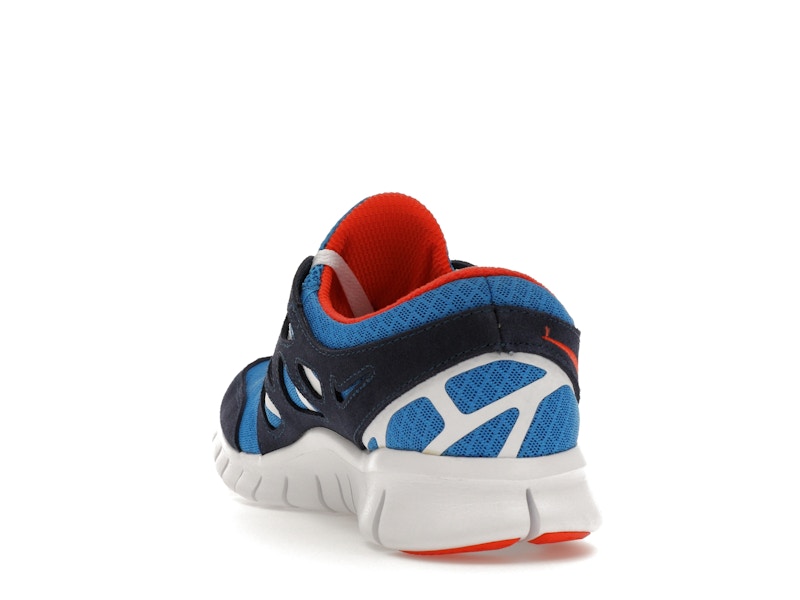 Nike Free Run 2 Light Photo Blue Orange