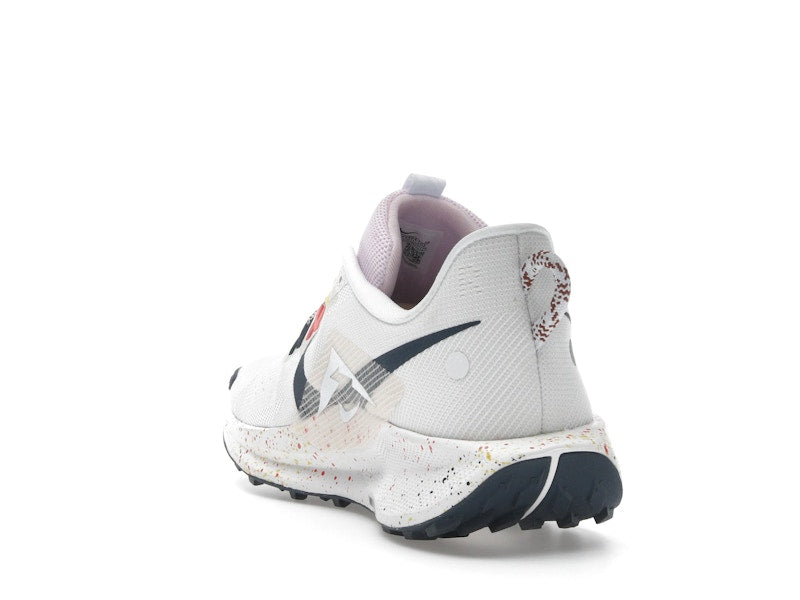 Nike React Pegasus Trail 5 Summit White Football Grey Pink Foam Armory Navy
