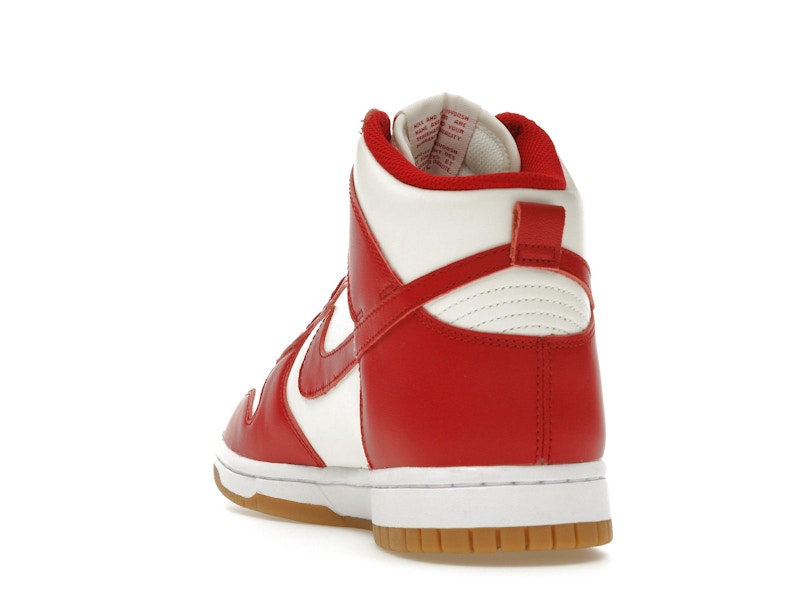 Nike Dunk High Sail Gym Red Gum (Women's)