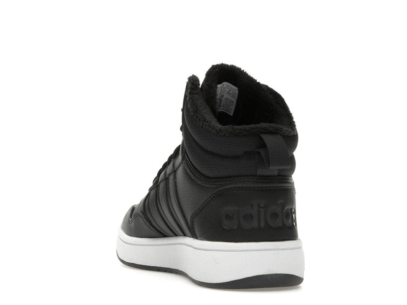 adidas Hoops 3.0 Mid Classic Fur Lining Winterized Core Black Cloud White