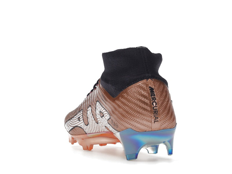 Nike Zoom Mercurial Superfly 9 Elite KM FG Metallic Copper