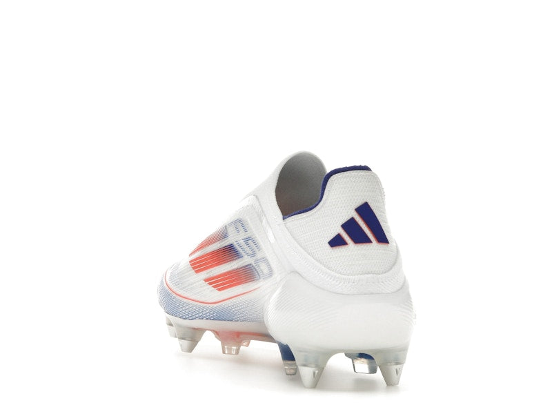 adidas F50 Elite Laceless SG Cloud White Solar Red Lucid Blue
