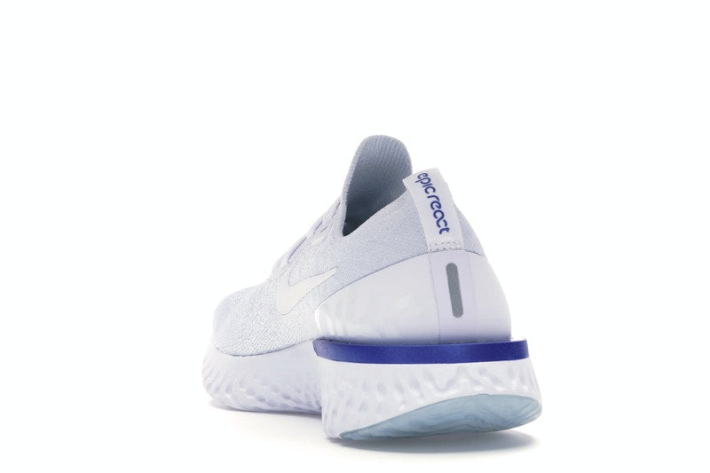 Nike Epic React Flyknit White Racer Blue (Women's)