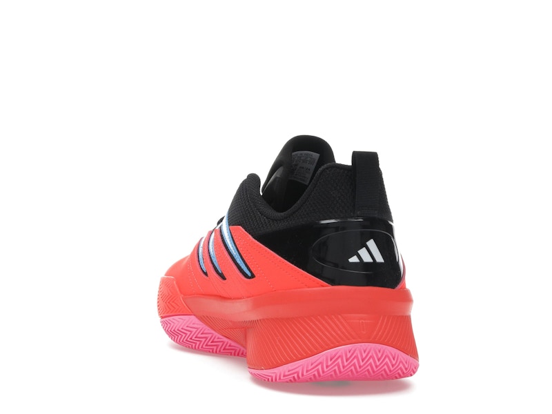 adidas Dame Certified 3 Low Solar Red Core Black Cloud White