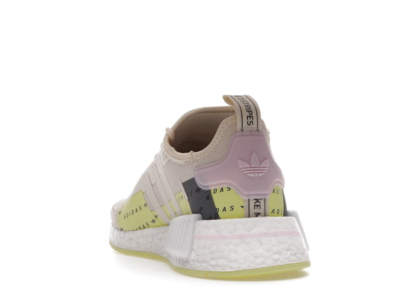 adidas NMD R1 Wonder White Pulse Yellow Pink (Women's)