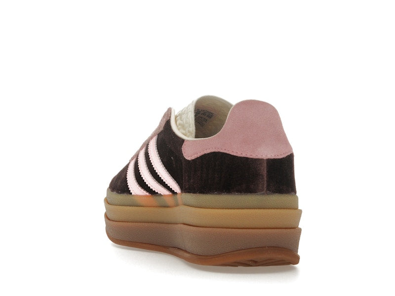 adidas Gazelle Bold Shadow Brown Warm Clay Glow Pink (Women's)