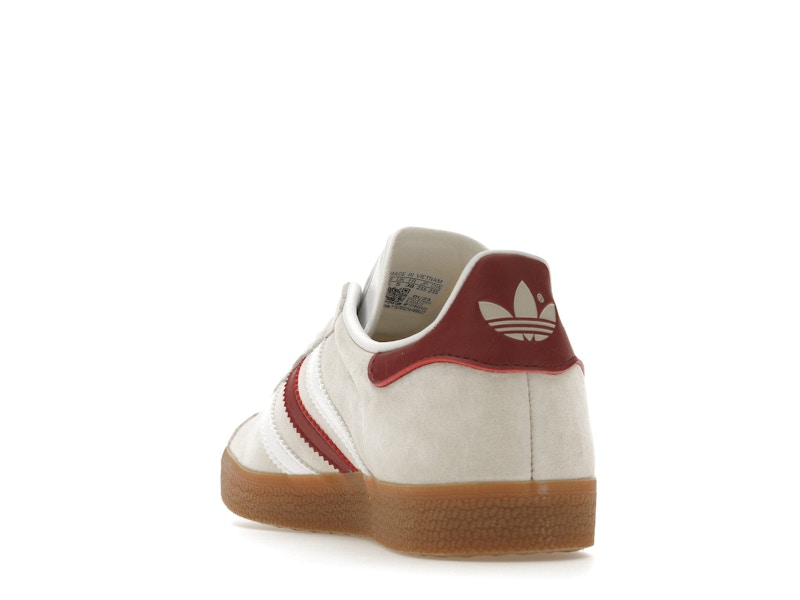 adidas Gazelle Aluminum Collegiate Burgundy