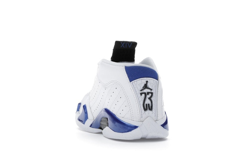 Jordan 14 Retro White Hyper Royal (TD)
