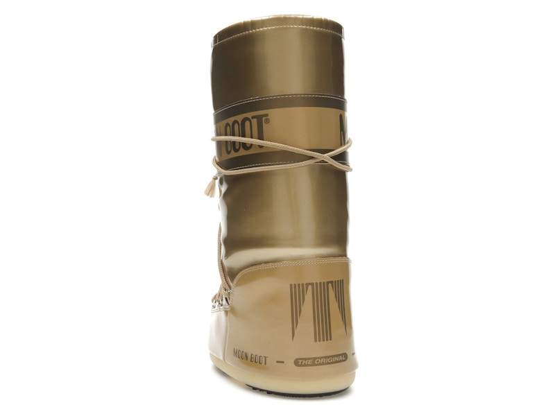 Moon Boot Icon Vinile Boot Metallic Gold