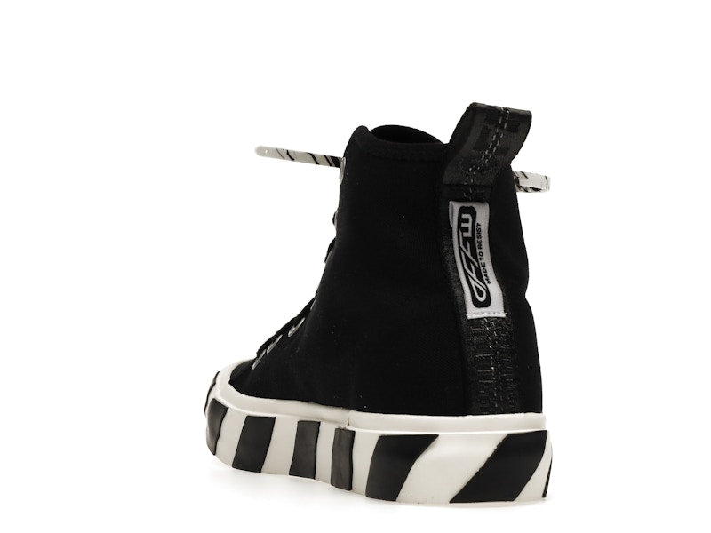 OFF-WHITE Vulcanized Mid Top Black White
