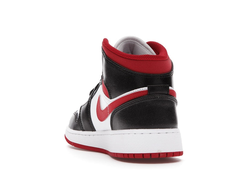 Jordan 1 Mid Gym Red Black White (GS)