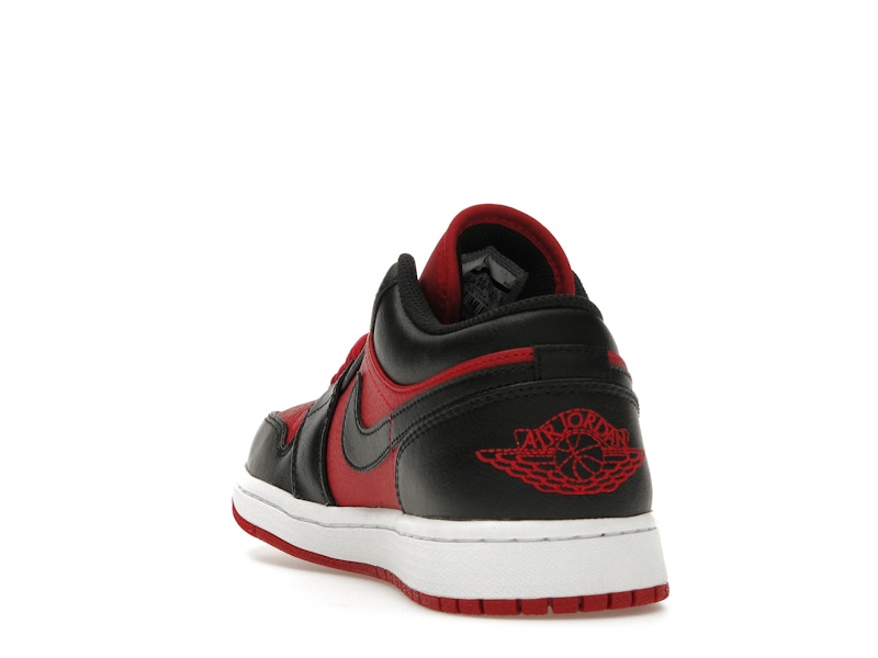 Jordan 1 Low Black Gym Red