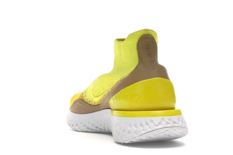 Nike Rise React Flyknit Sonic Yellow