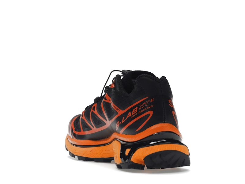 Salomon XT-6 Black Magnet Vibrant Orange