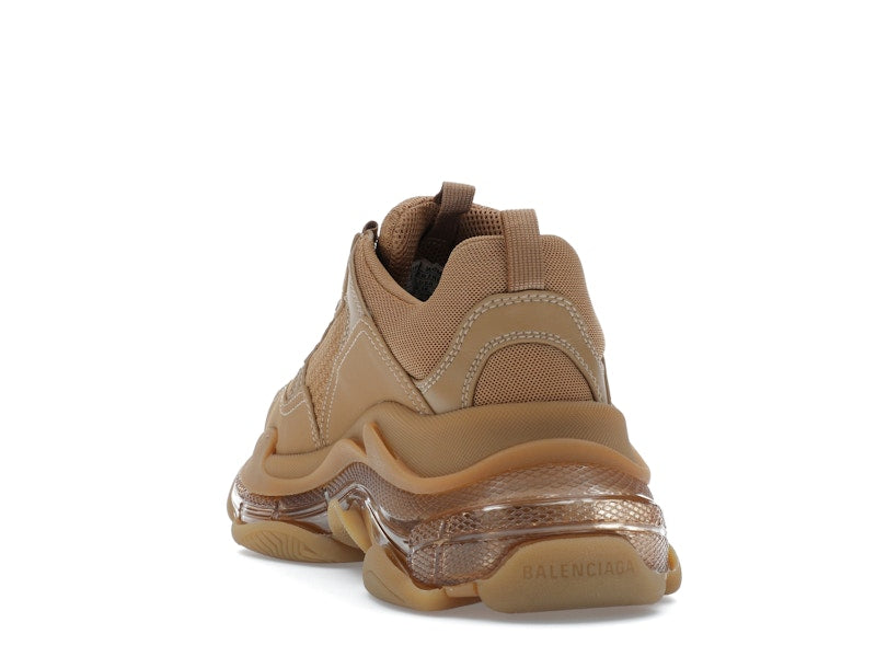 Balenciaga Triple S Clear Sole Light Camel (Women's)