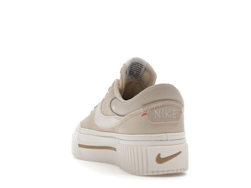 Nike Court Legacy Lift Pearl White Phantom (Women's)