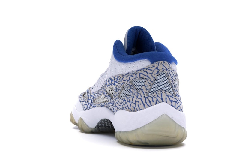 Jordan 11 Retro Low IE White Argon Blue