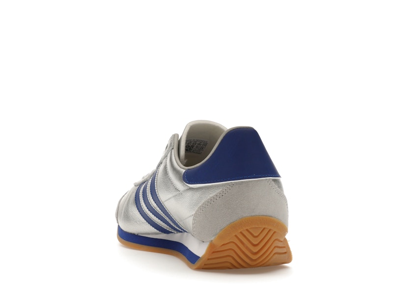 adidas Country OG Matte Silver Bright Blue Cloud White