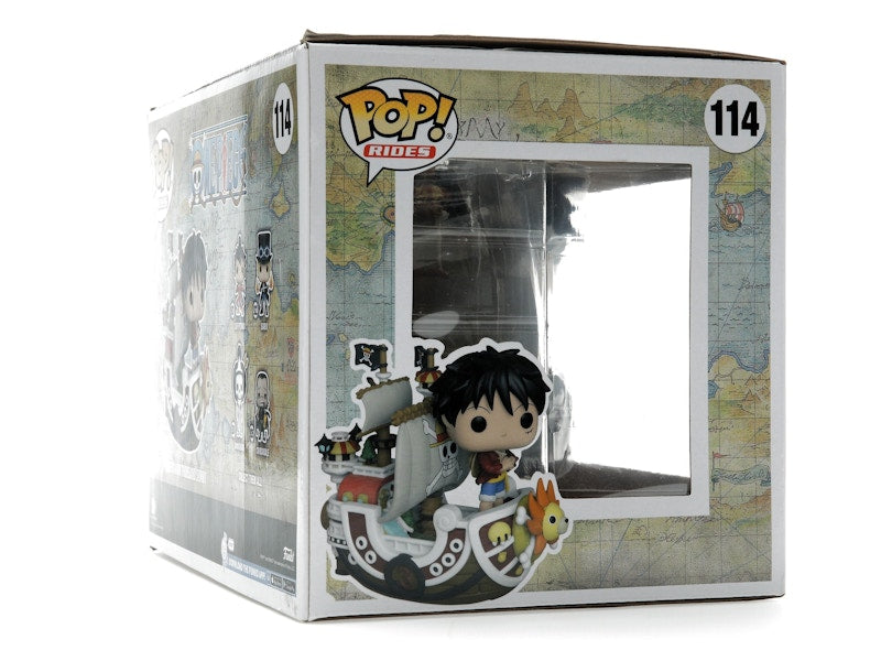 Funko Pop! Rides One Piece Luffy with Thousand Sunny 2022 Winter Convention Exclusive Figure #114