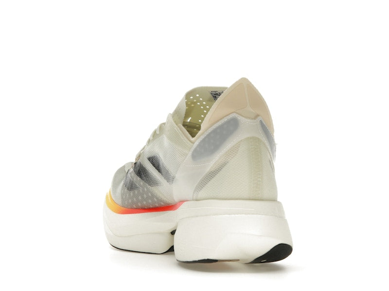 adidas Adizero Adios Pro 3 Ivory Core Black Crystal Sand