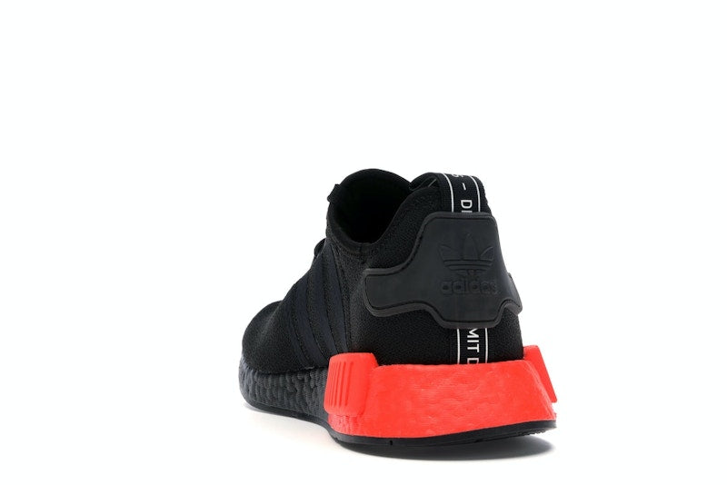 adidas NMD R1 Core Black Solar Red