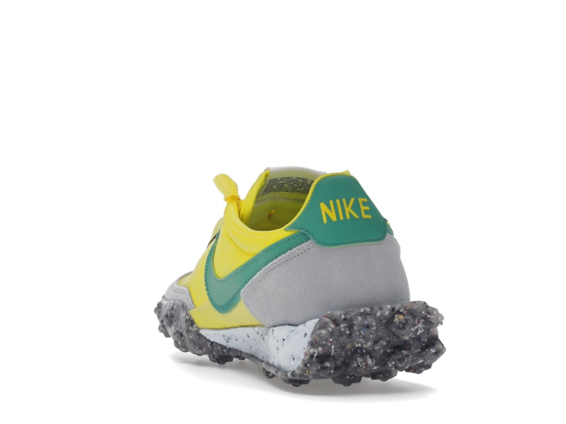 Nike Waffle Racer Crater Yellow Strike Roma Green (Women's)