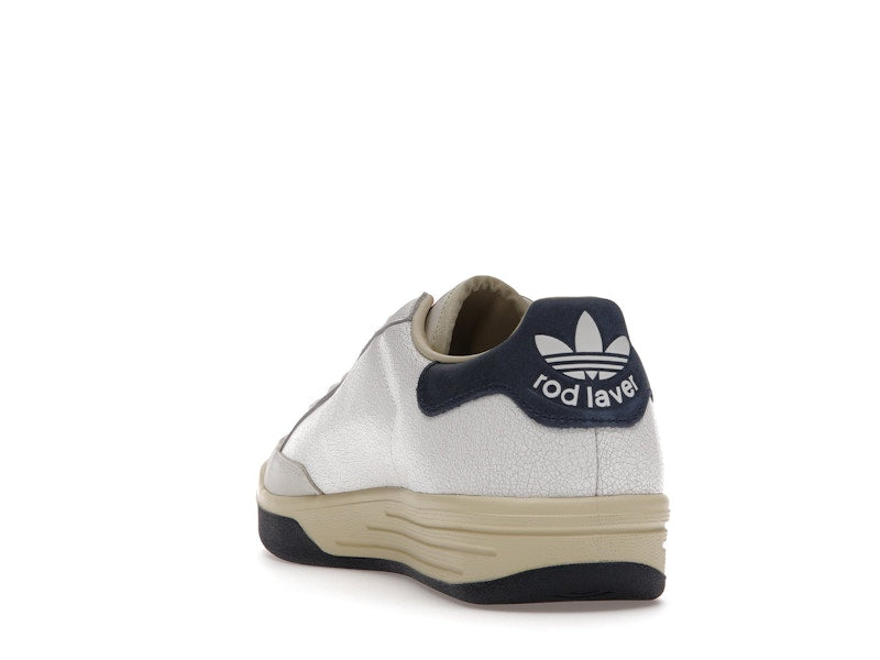 adidas Rod Laver Cracked White Navy
