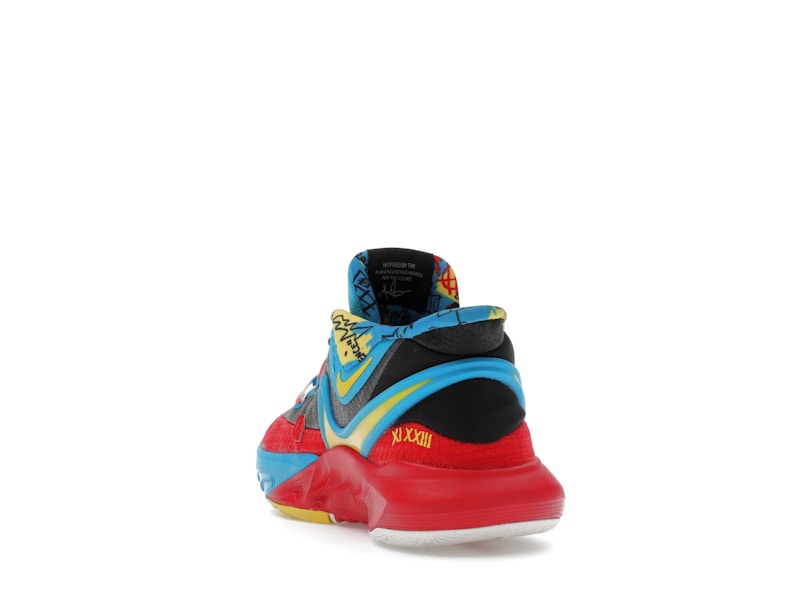 Nike Kyrie 8 GO SE Black Blue Tour Yellow (GS)