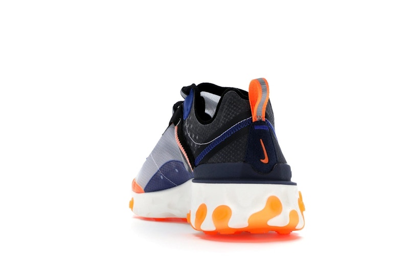 Nike React Element 87 Thunder Blue/Total Orange