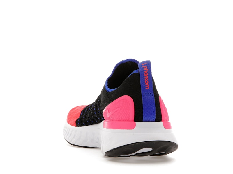 Nike React Phantom Run Flyknit 2 Black Hyper Pink (Women's)