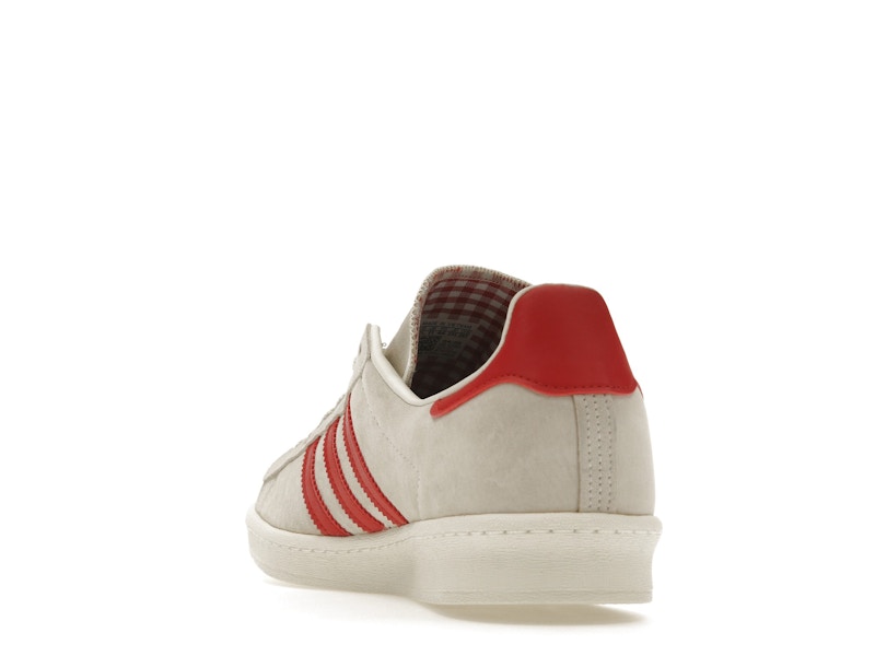 adidas Campus 80s Off White Collegiate Red