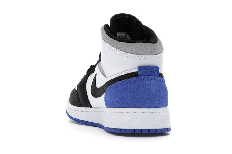 Jordan 1 Mid SE White Black Royal (GS)